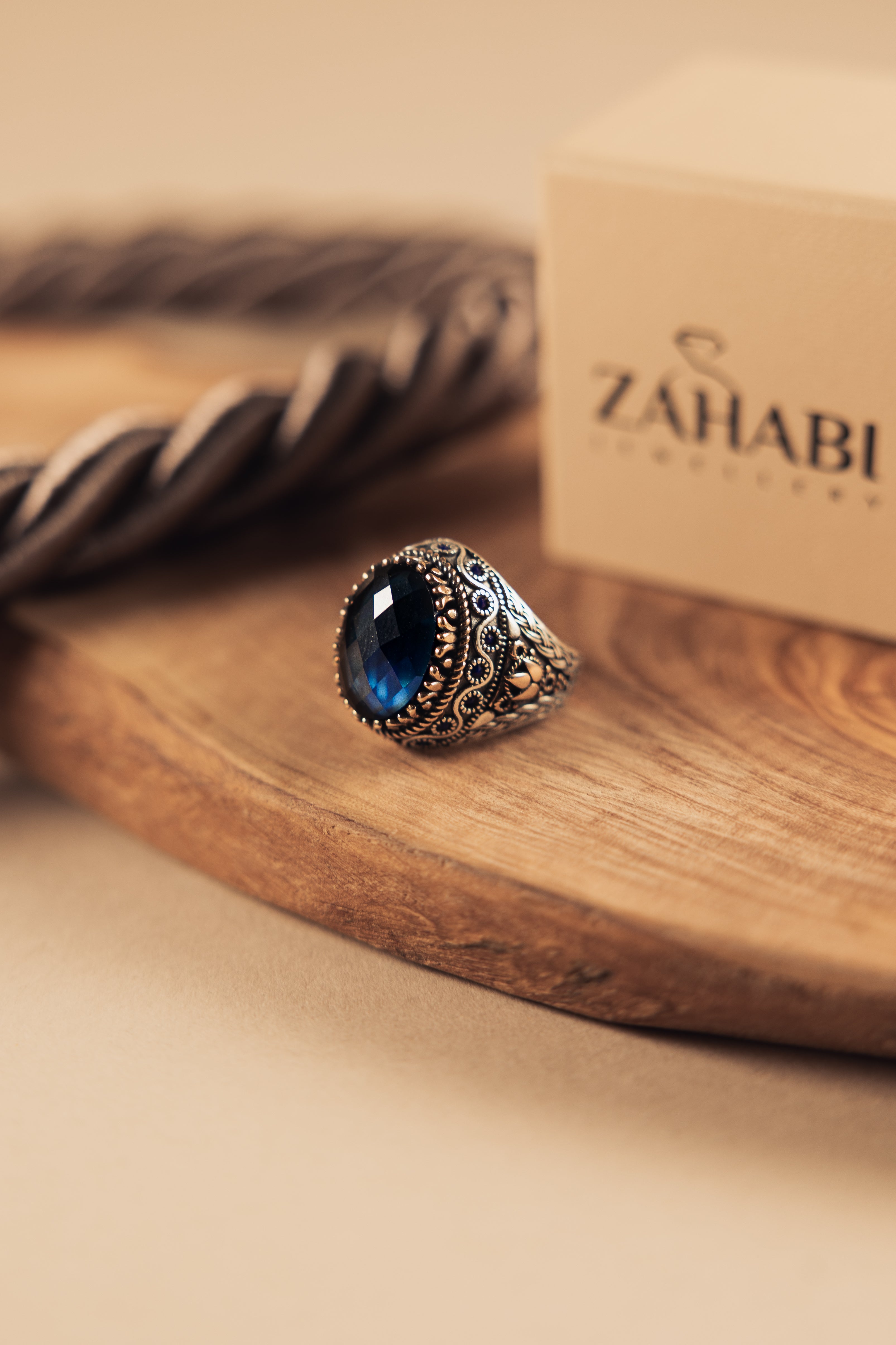 Al-Azraq Ring - Zahabi Jewellery