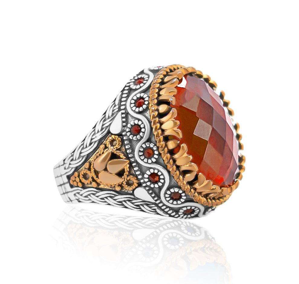 Kirmizi Ring - Zahabi Jewellery