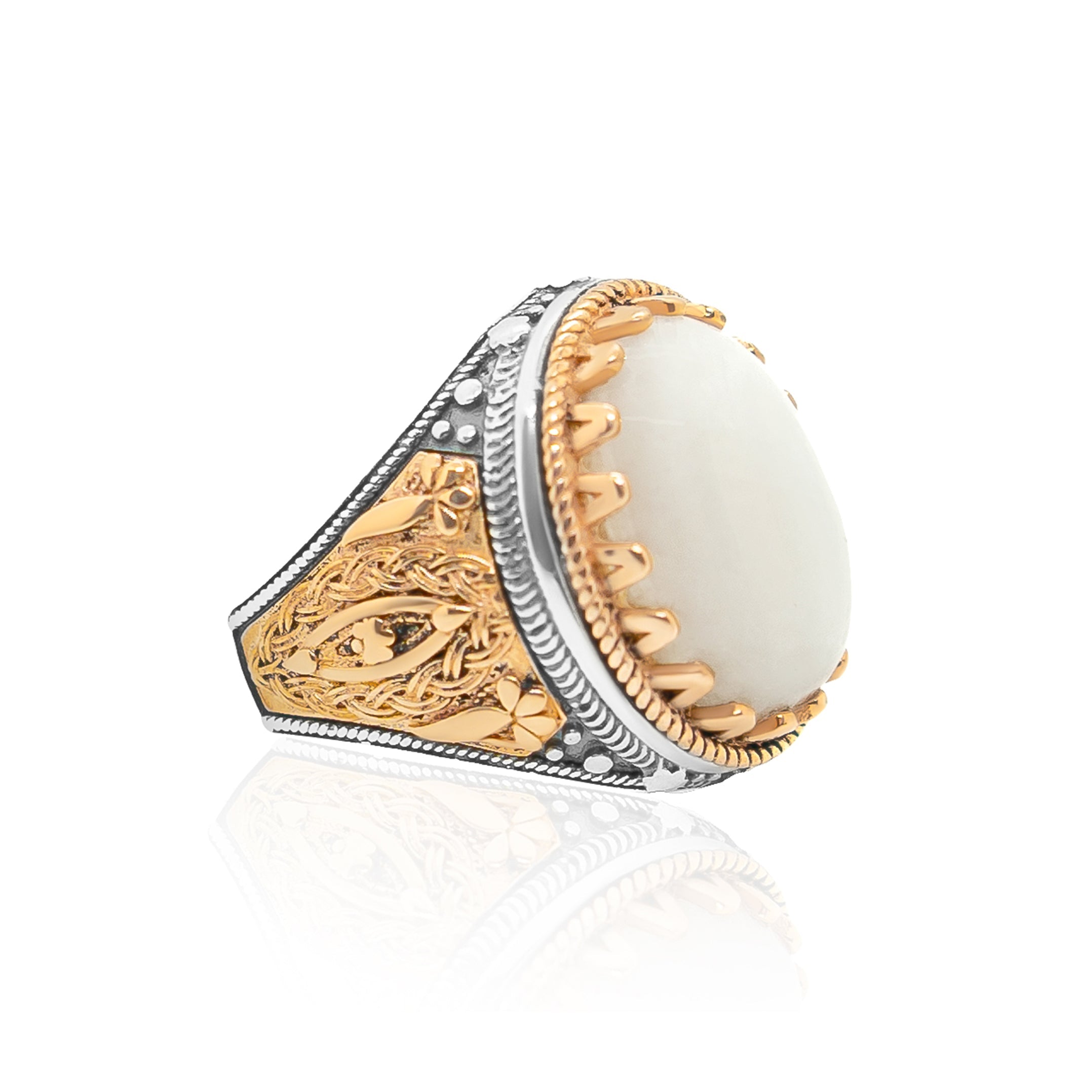 Qamari Ring - Zahabi Jewellery