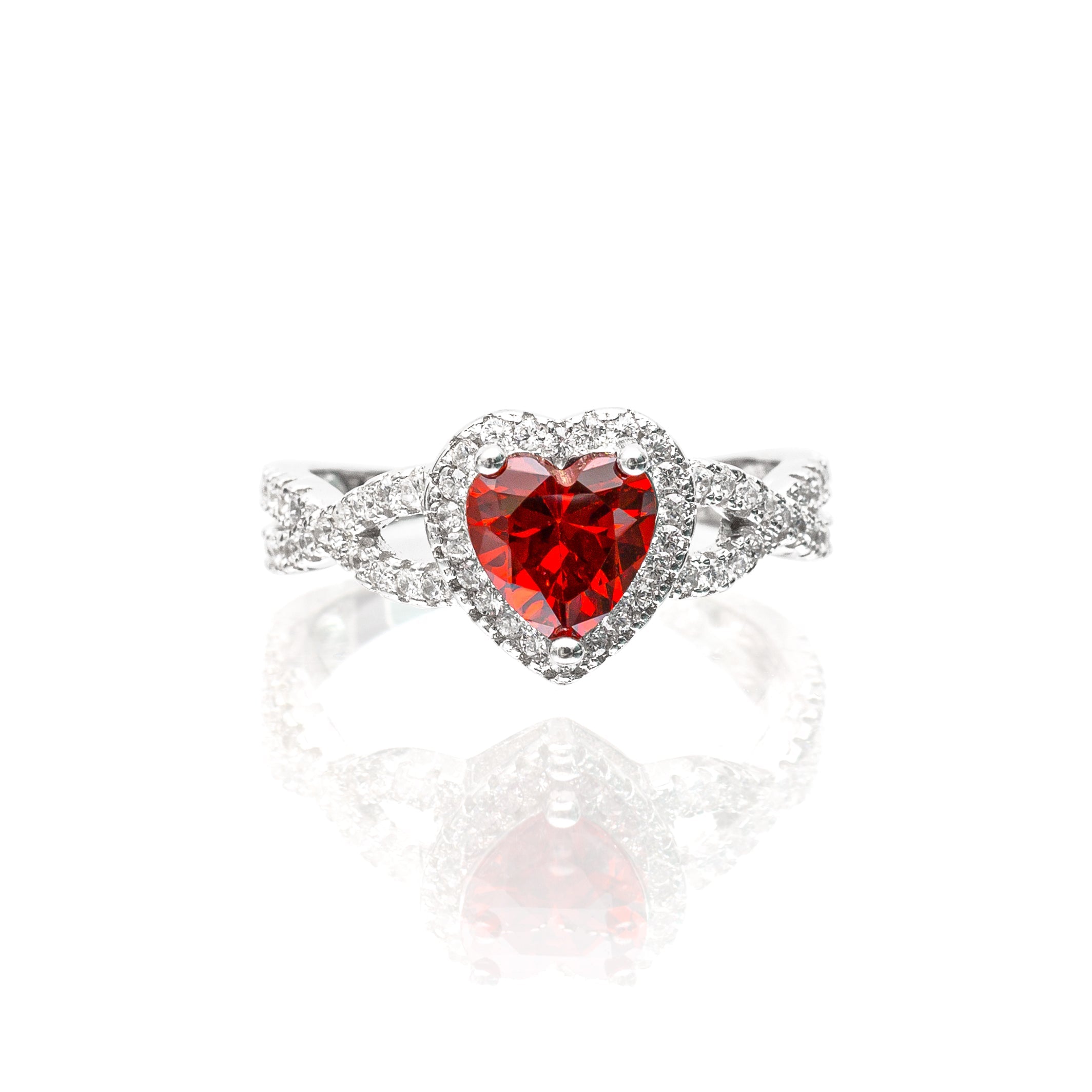 Ruby Heart - Zahabi Jewellery