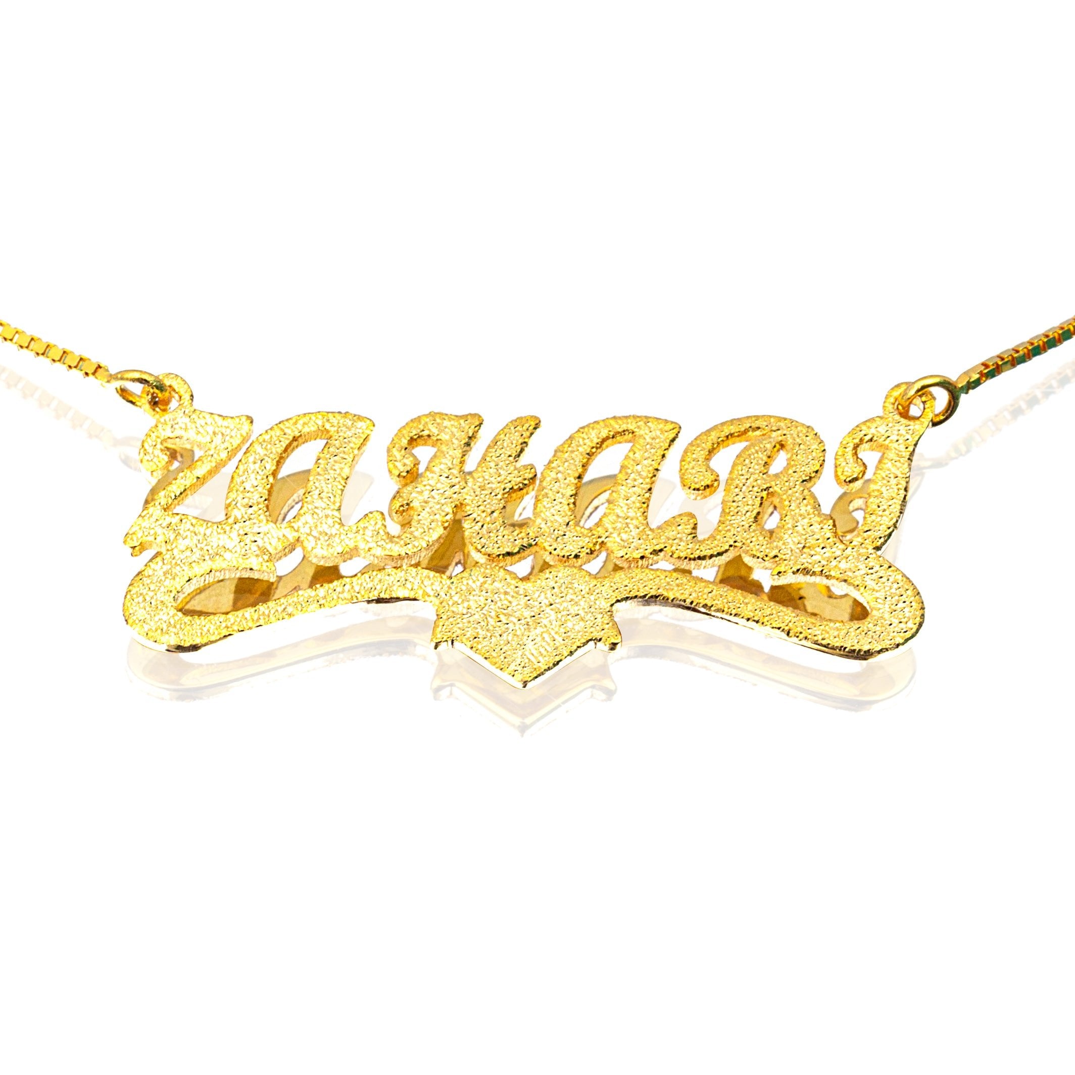 Sparkle Name Necklace - Zahabi Jewellery