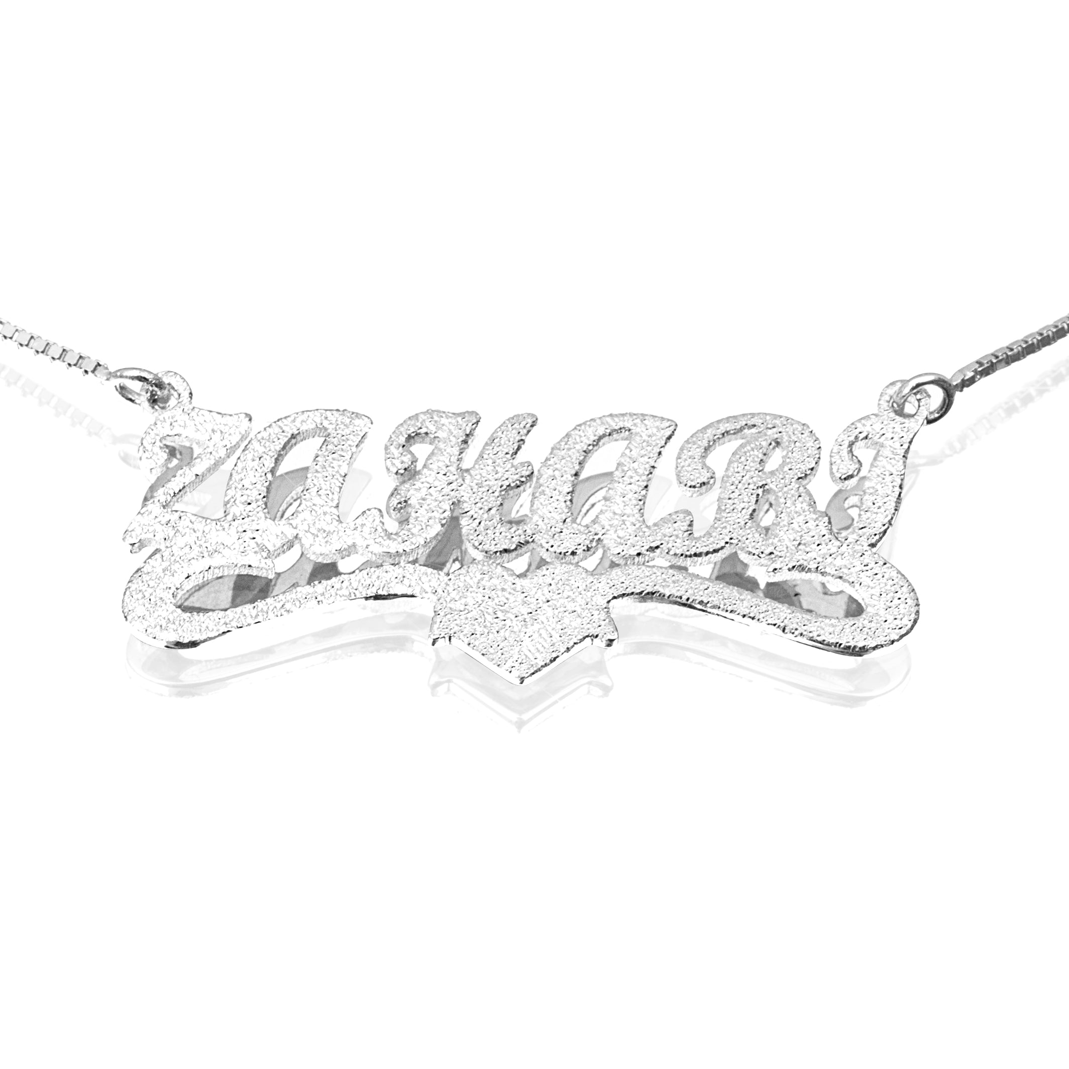 Sparkle Name Necklace - Zahabi Jewellery