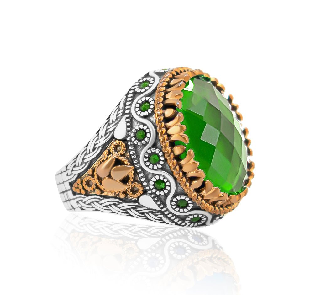 Zümrüt Ring - Zahabi Jewellery